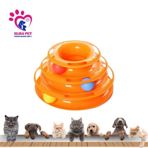 Đồ Chơi Tháp Bóng Cho Mèo