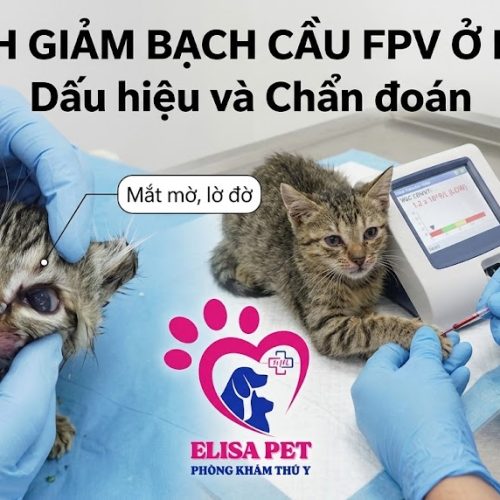 Bệnh giảm bạch cầu FPV ở mèo